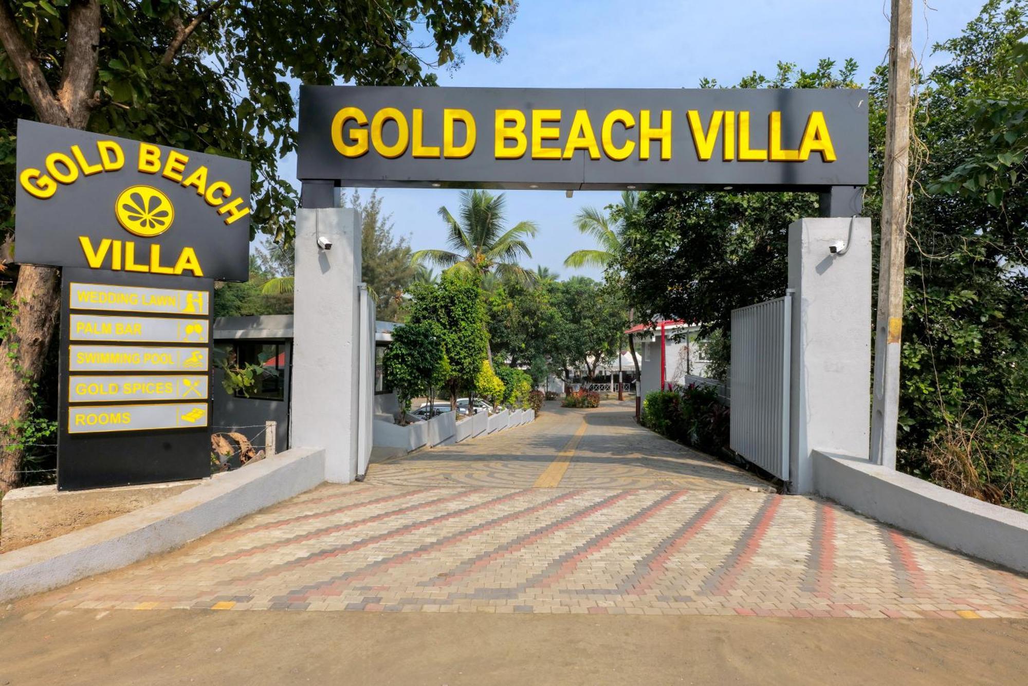 Gold Beach Villa Daman Bagian luar foto